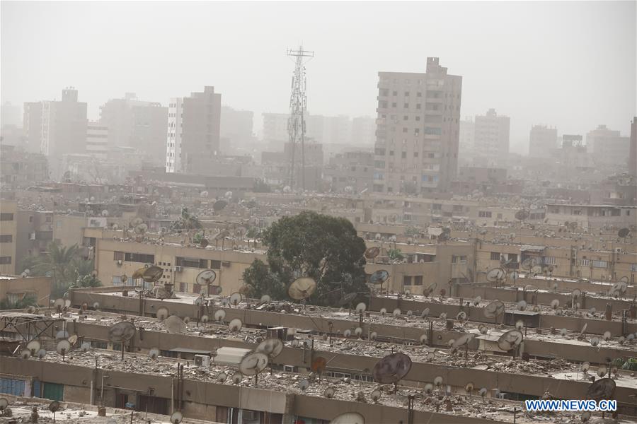 EGYPT-CAIRO-ENVIRONMENT-DUSTY WEATHER