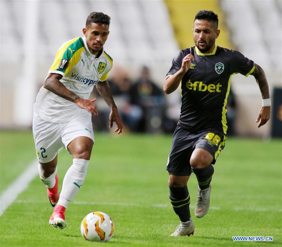 (SP)CYPRUS-NICOSIA-SOCCER-UEFA EUROPA LEAGUE-AEK LARNACA VS LUDOGORETS