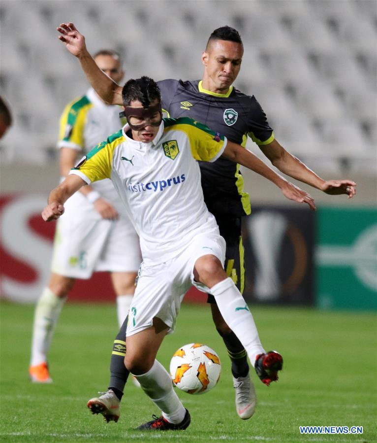 (SP)CYPRUS-NICOSIA-SOCCER-UEFA EUROPA LEAGUE-AEK LARNACA VS LUDOGORETS