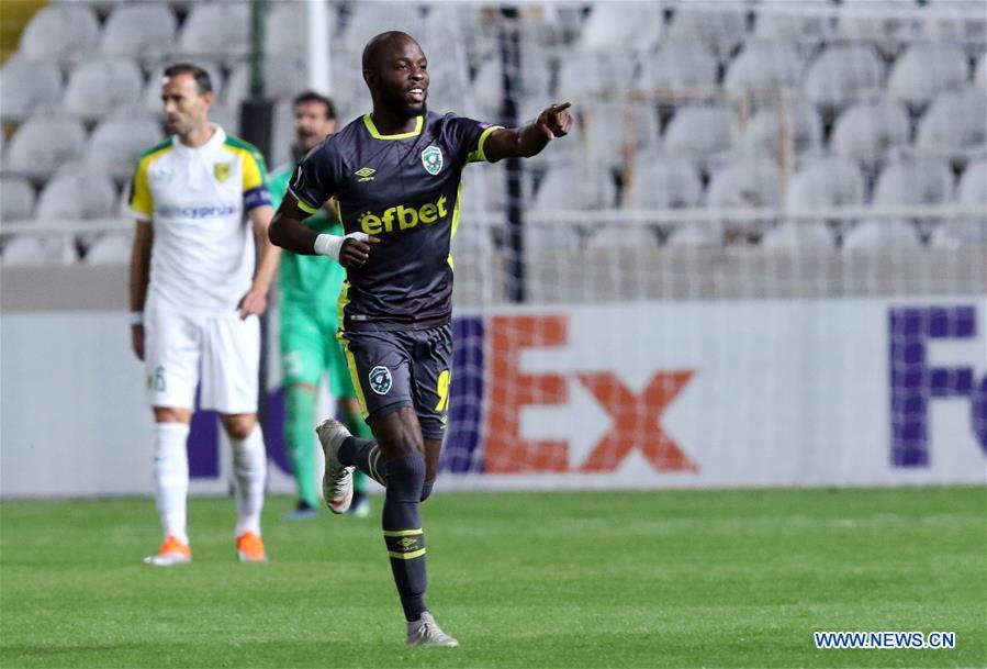 (SP)CYPRUS-NICOSIA-SOCCER-UEFA EUROPA LEAGUE-AEK LARNACA VS LUDOGORETS