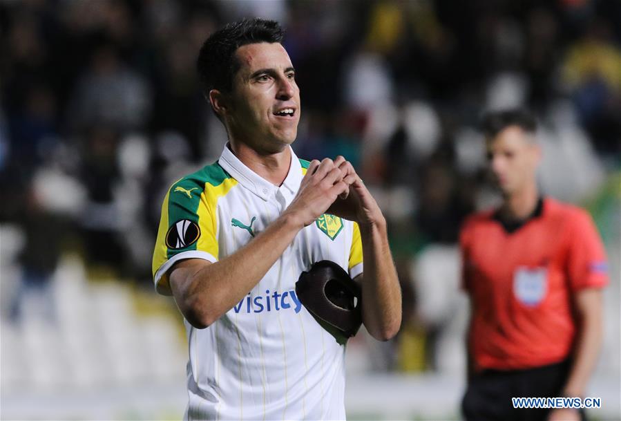 (SP)CYPRUS-NICOSIA-SOCCER-UEFA EUROPA LEAGUE-AEK LARNACA VS LUDOGORETS