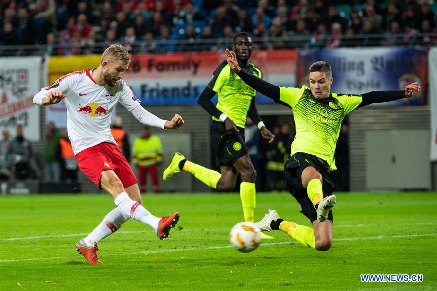 (SP)GERMANY-LEIPZIG-SOCCER-UEFA EUROPA LEAGUE-LEIPZIG VS CELTIC