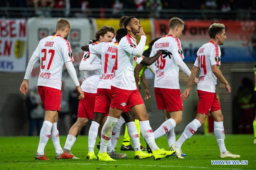 (SP)GERMANY-LEIPZIG-SOCCER-UEFA EUROPA LEAGUE-LEIPZIG VS CELTIC