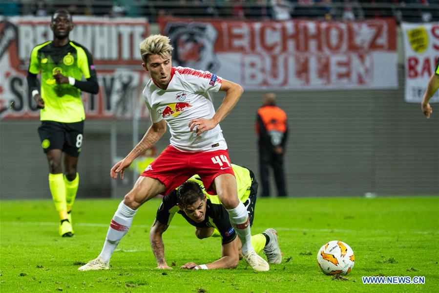 (SP)GERMANY-LEIPZIG-SOCCER-UEFA EUROPA LEAGUE-LEIPZIG VS CELTIC