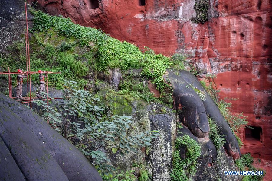 CHINA-LESHAN-GIANT BUDDHA-EXAMINATION (CN)
