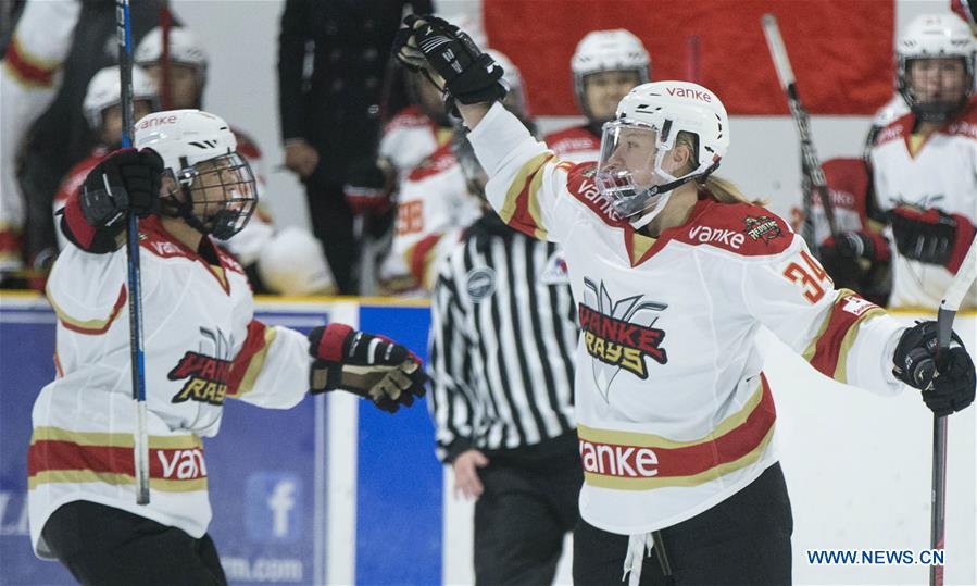 (SP)CANADA-HAMILTON-CWHL-CHINESE KRS VANKE RAYS 