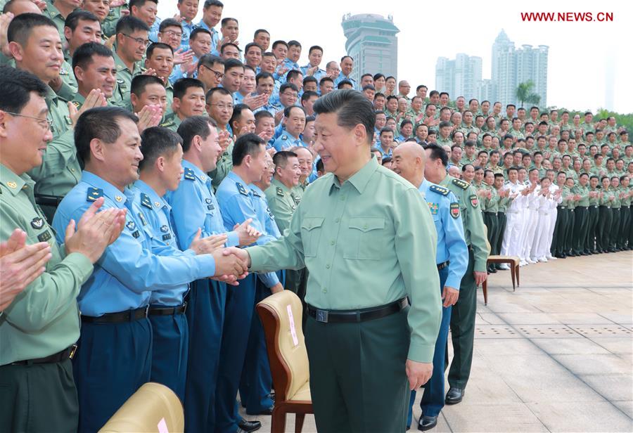 CHINA-GUANGZHOU-XI JINPING-PLA SOUTHERN THEATER COMMAND-INSPECTION (CN)