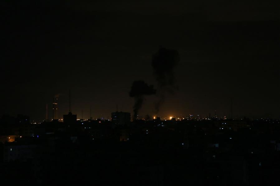 MIDEAST-GAZA-AIRSTRIKE