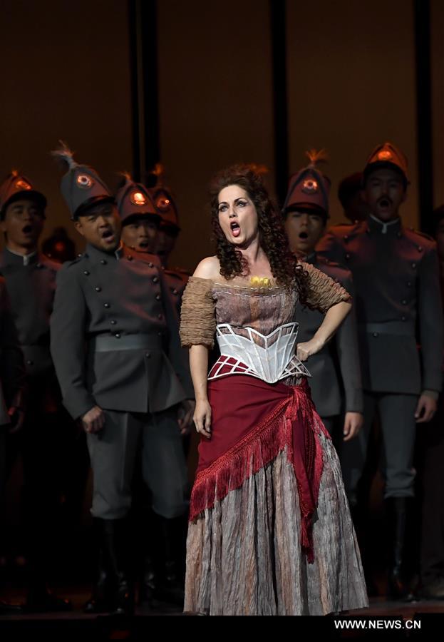 Opera Carmen staged in Xi'an