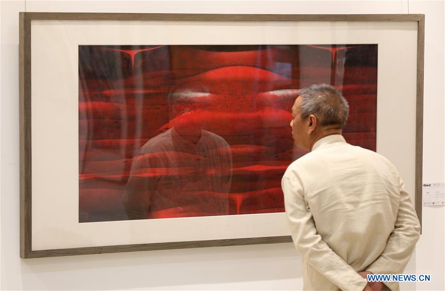 MYANMAR-YANGON-CHINA-WATER INK PAINTING-EXHIBITION