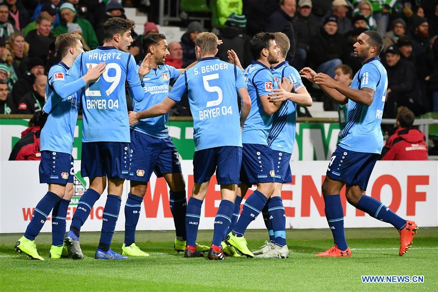 (SP)GERMANY-BREMEN-SOCCER-BUNDESLIGA-BREMEN VS LEVERKUSEN