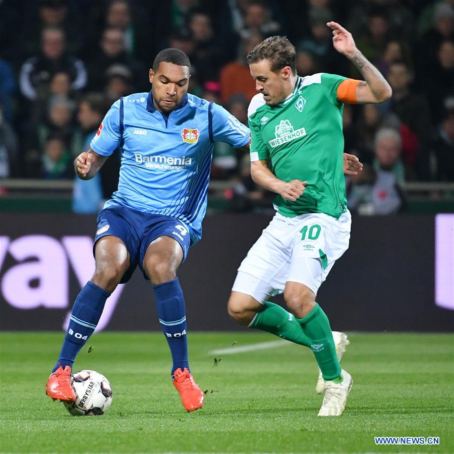 (SP)GERMANY-BREMEN-SOCCER-BUNDESLIGA-BREMEN VS LEVERKUSEN