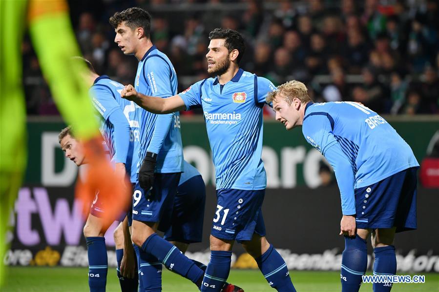 (SP)GERMANY-BREMEN-SOCCER-BUNDESLIGA-BREMEN VS LEVERKUSEN