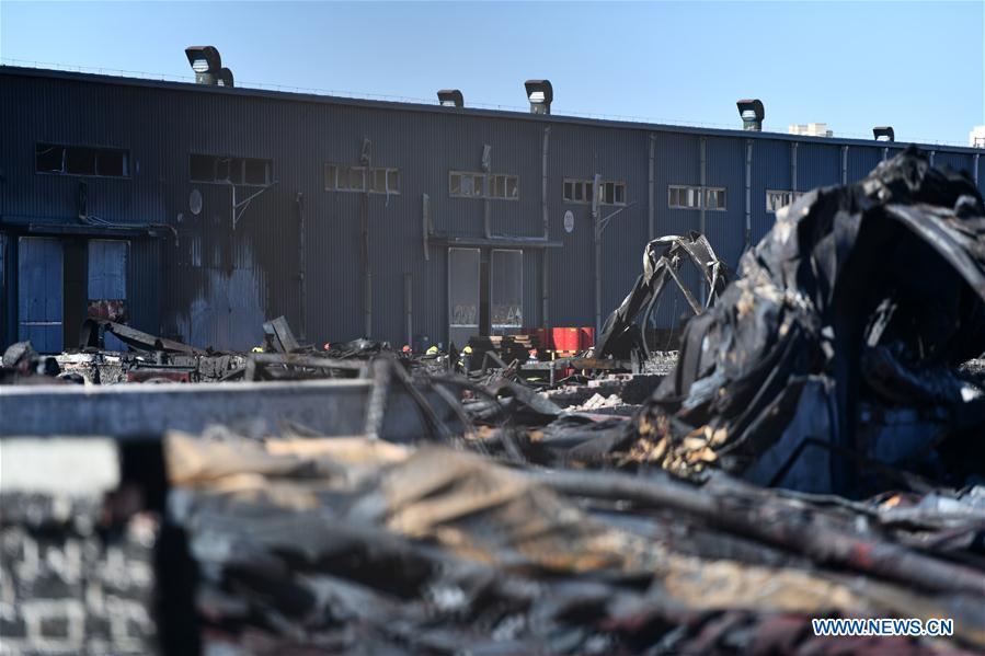 CHINA-TIANJIN-WAREHOUSE-FIRE (CN)