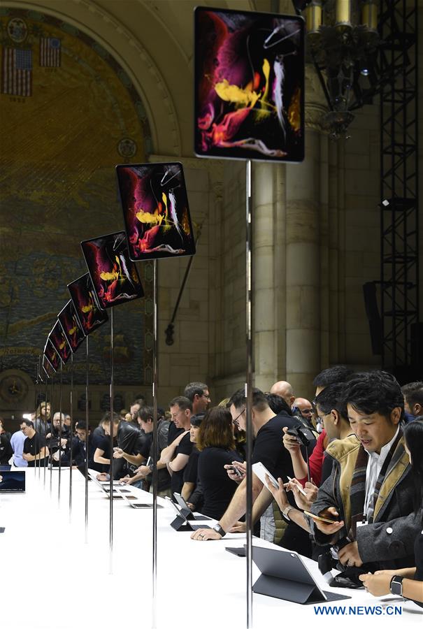 U.S.-NEW YORK-APPLE-NEW PRODUCTS-UNVEILING