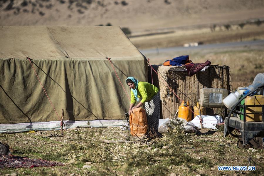 IRAN-KERMANSHAH PROVINCE-NOMADS