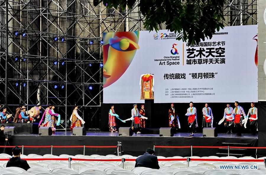 CHINA-SHANGHAI-ART FESTIVAL-TIBETAN OPERA PERFORMANCE (CN)