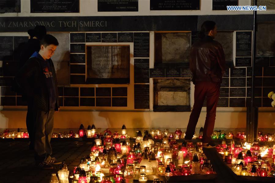 POLAND-WARSAW-ALL SAINTS' DAY