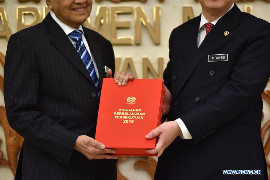 MALAYSIA-KUALA LUMPUR-GOVERNMENT-2019 BUDGET