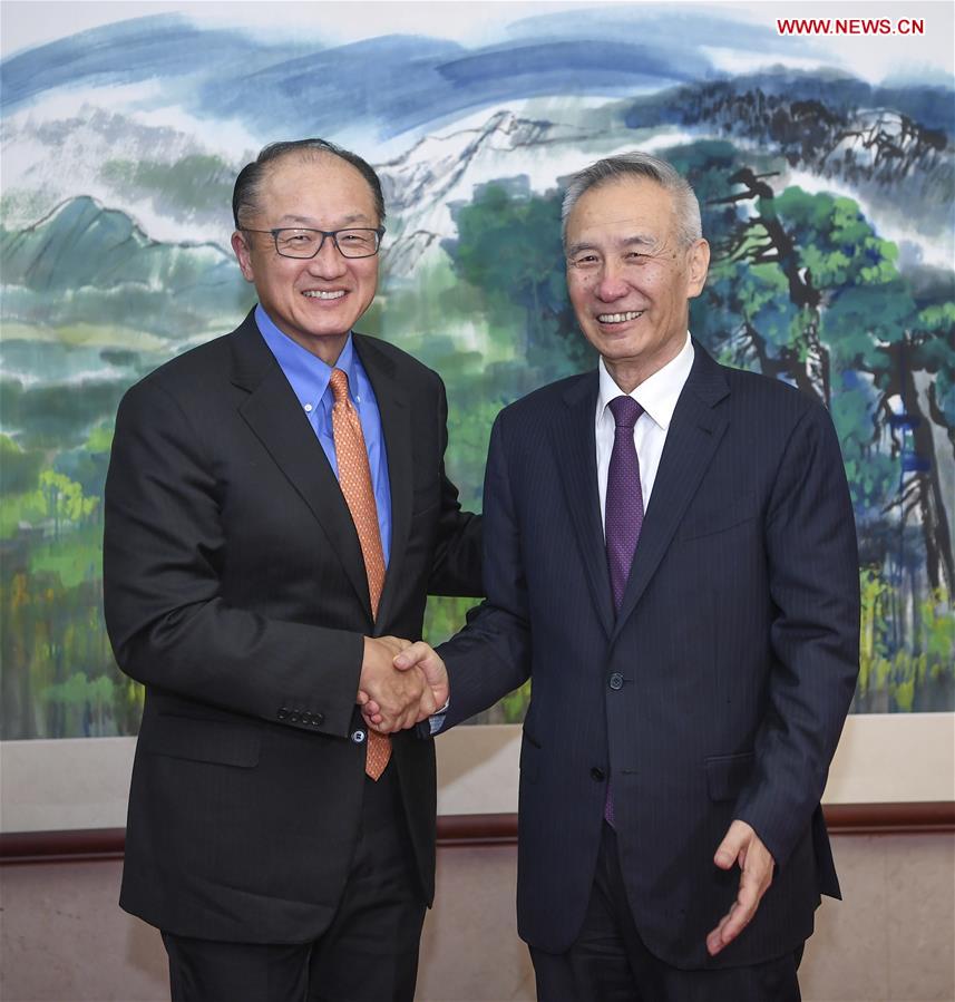 CHINA-BEIJING-LIU HE-WORLD BANK-MEETING (CN)