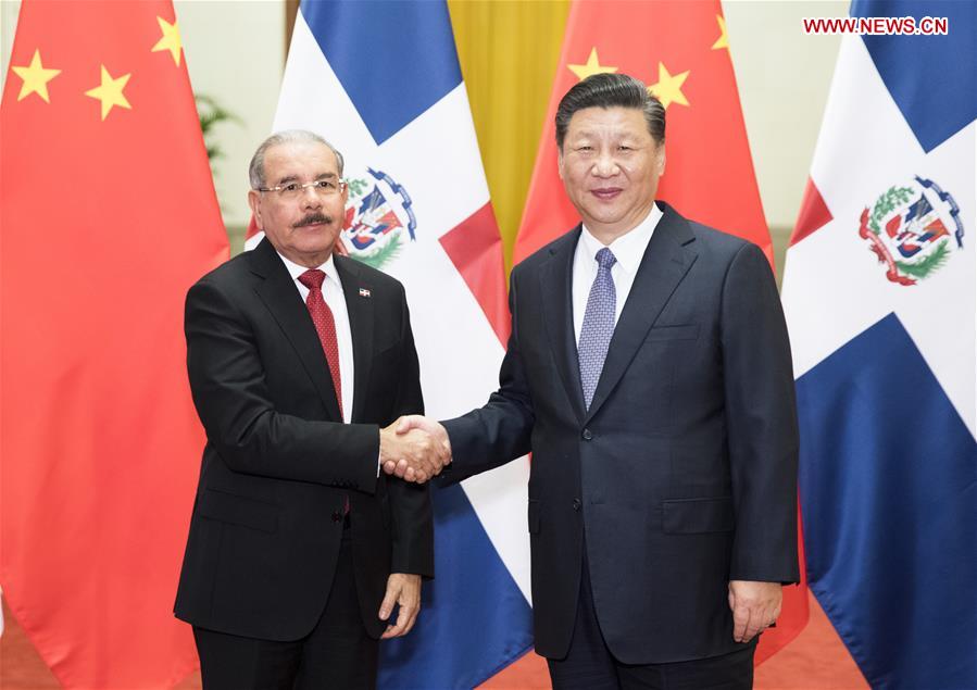CHINA-BEIJING-XI JINPING-DOMINICAN REPUBLIC-TALKS (CN)