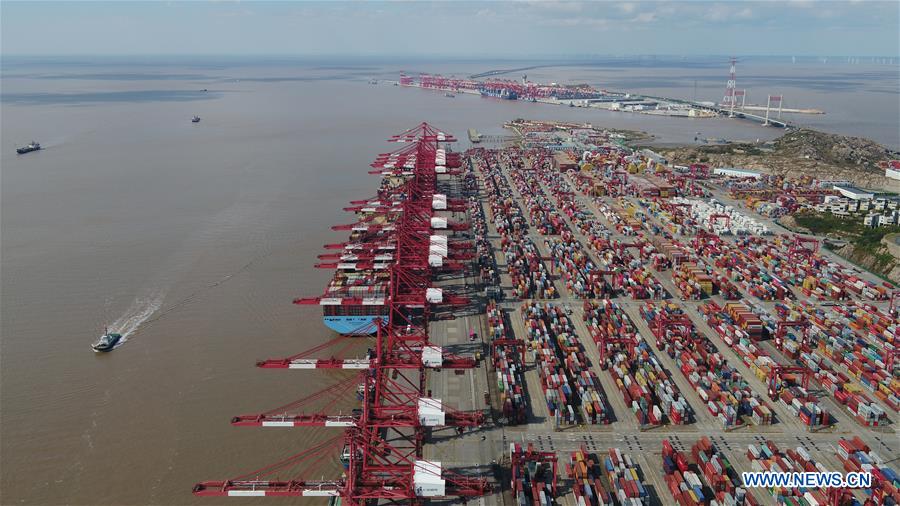 CHINA-SHANGHAI-CIIE-CITY OVERVIEW (CN)