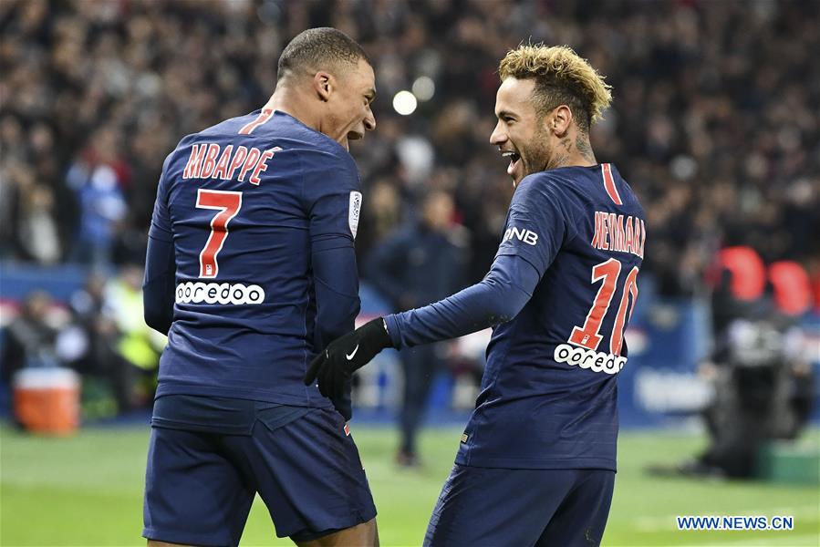 (SP)FRANCE-PARIS-FOOTBALL-LIGUE 1-PARIS SAINT-GERMAIN VS LILLE 