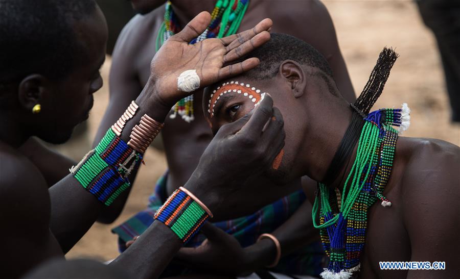 ETHIOPIA-SOUTHERN REGIONAL STATE-HAMER-"BULL JUMPING"
