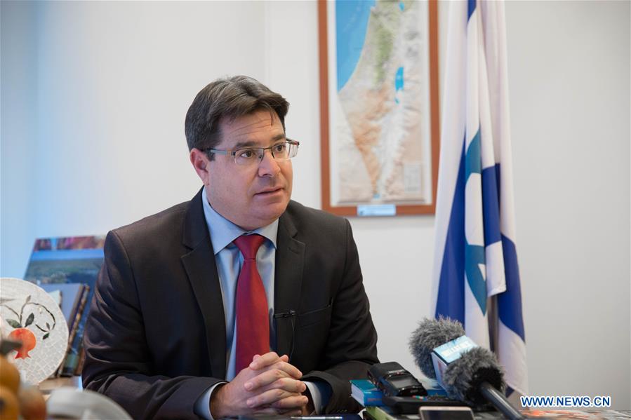 ISRAEL-TEL AVIV-MINISTER OF SCIENCE AND TECHNOLOGY-INTERVIEW