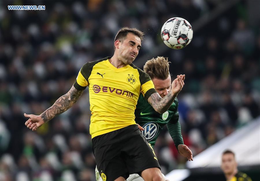 (SP)GERMANY-WOLFSBURG-SOCCER-BUNDESLIGA-WOLFSBURG VS DORTMUND
