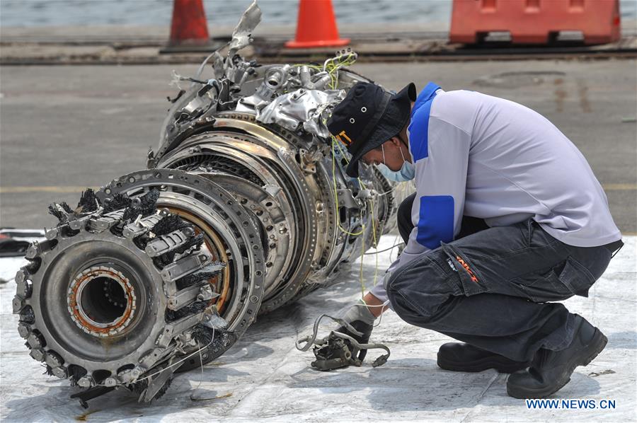 INDONESIA-JAKARTA-LION AIR-JT 610-DEBRIS