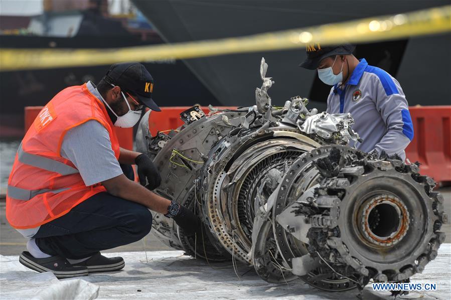 INDONESIA-JAKARTA-LION AIR-JT 610-DEBRIS