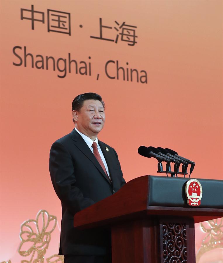 (IMPORT EXPO) CHINA-SHANGHAI-XI JINPING-CIIE-BANQUET (CN)