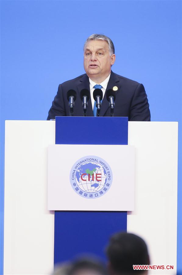 (IMPORT EXPO)CHINA-SHANGHAI-CIIE-OPENING CEREMONY (CN)