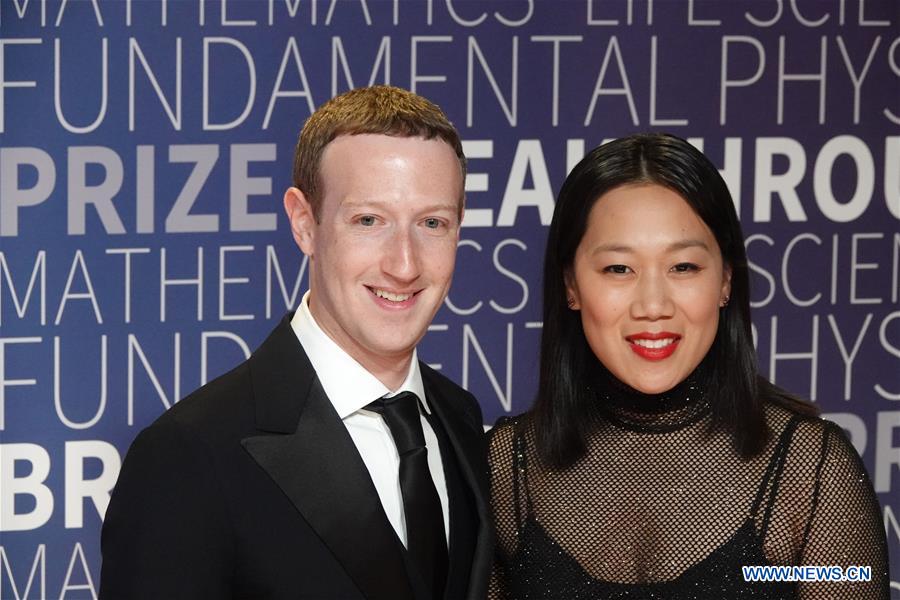 U.S.-SAN FRANCISCO-BREAKTHROUGH PRIZE