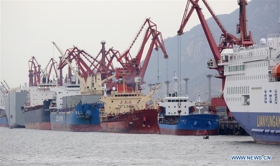#CHINA-JIANGSU-LIANYUNGANG PORT-THROUGHPUT (CN)