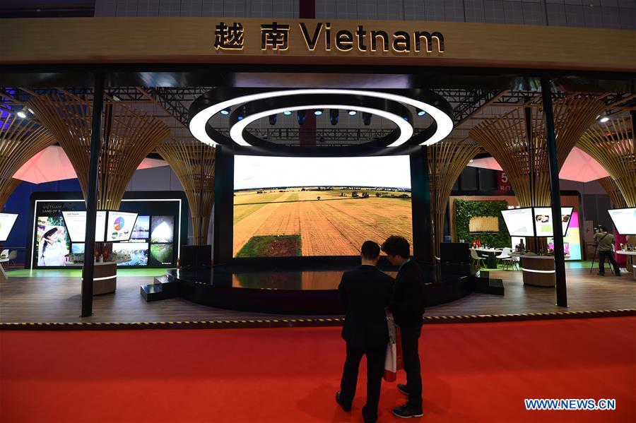 (IMPORT EXPO)CHINA-SHANGHAI-CIIE-GUEST COUNTRIES OF HONOR (CN)