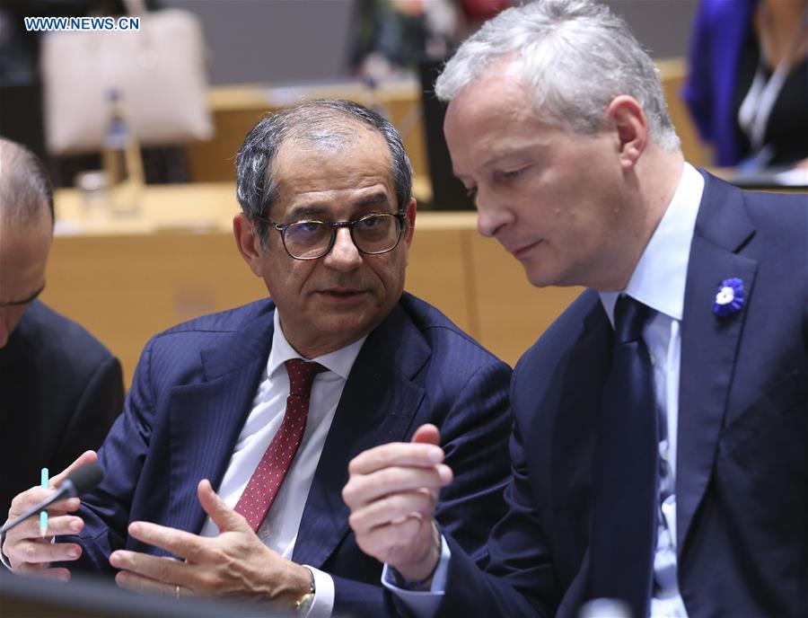 BELGIUM-BRUSSELS-EUROGROUP-FINANCE MINISTER-MEETING
