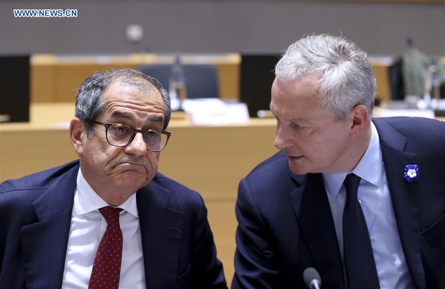 BELGIUM-BRUSSELS-EUROGROUP-FINANCE MINISTER-MEETING