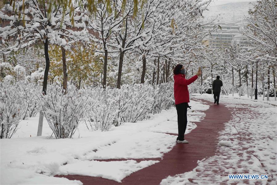 #CHINA-GANSU-SNOWFALL(CN)