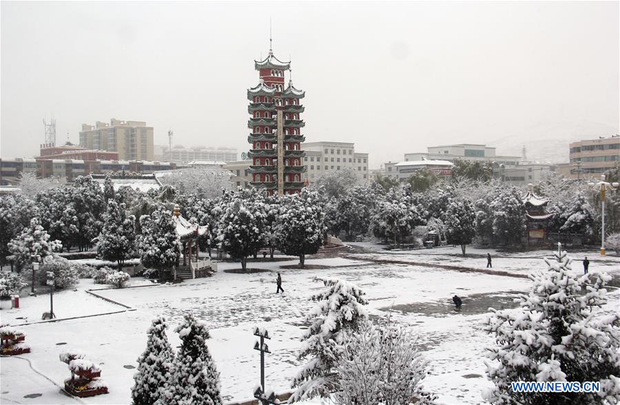 #CHINA-GANSU-SNOWFALL(CN)