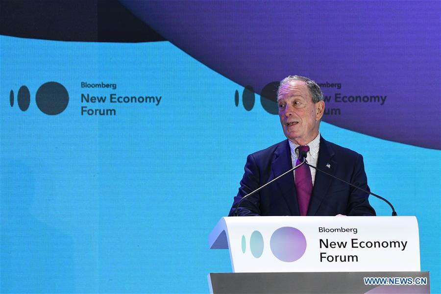 SINGAPORE-NEW ECONOMY FORUM-BLOOMBERG