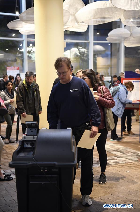 U.S.-ARLINGTON-MIDTERM ELECTIONS 