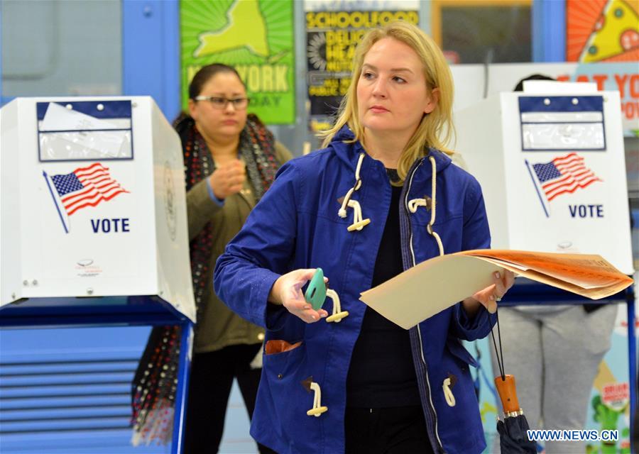 U.S.-NEW YORK-MIDTERM ELECTIONS