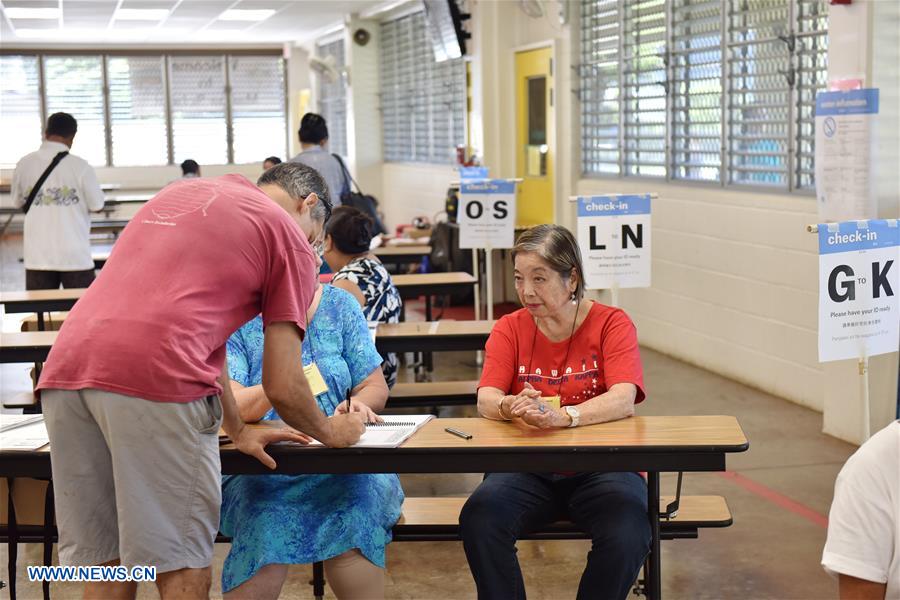 U.S.-HAWAII-HONOLULU-MIDTERM ELECTIONS