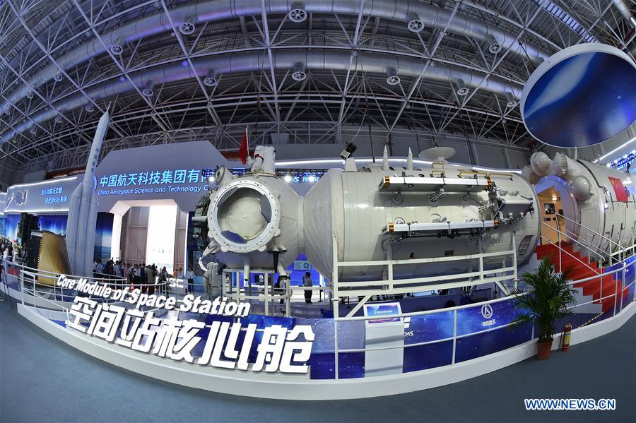 CHINA-GUANGDONG-ZHUHAI-AIRSHOW-SPACE STATION TIANHE-CORE MODULE (CN)
