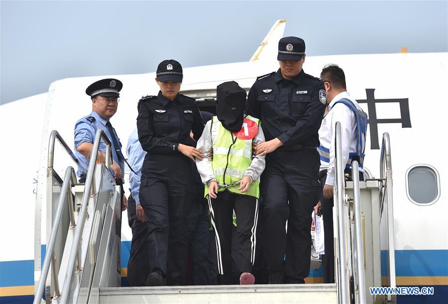 CHINA-GUANGDONG-CYBER FRAUD-SUSPECT-ARREST (CN)