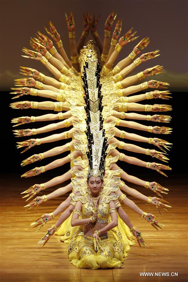 U.S.-NEW YORK-CHINA-DISABLED PEOPLE-PERFORMANCE