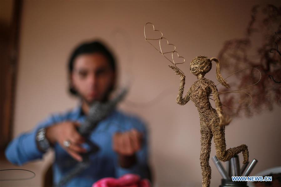 MIDEAST-GAZA-ART