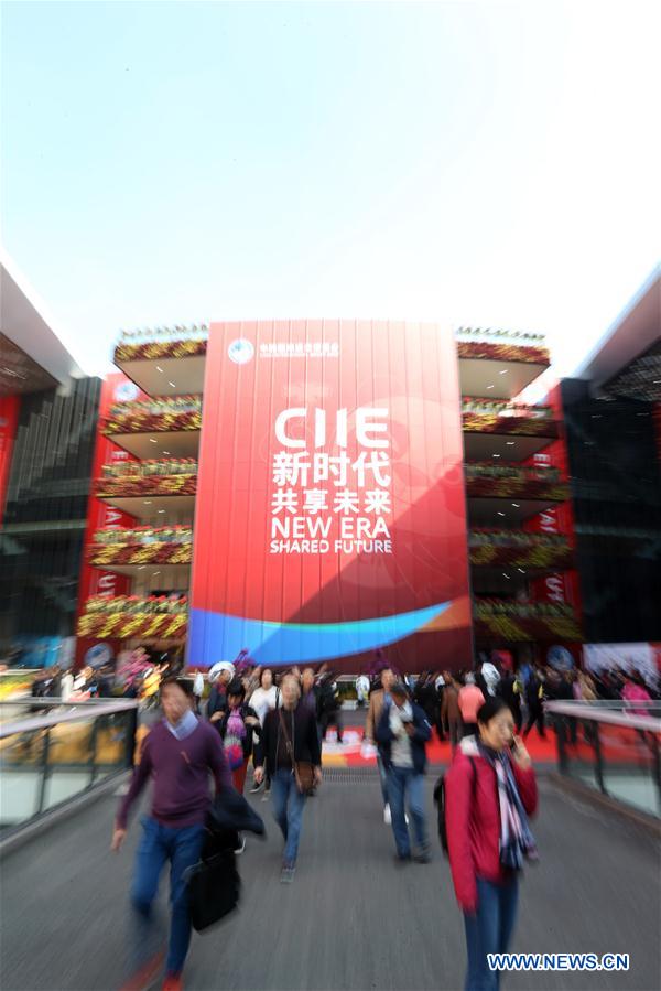 (IMPORT EXPO)CHINA-SHANGHAI-CIIE-GROUP VISITORS (CN)